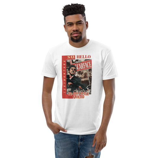 Camiseta premium de hombre Scarface: estilo icónico inspirado en la película de gángsters