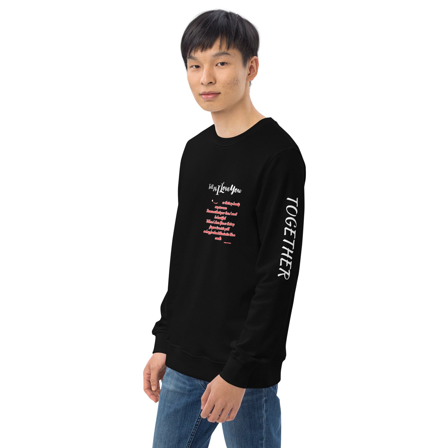 JHL Valentines special English unisex sweater