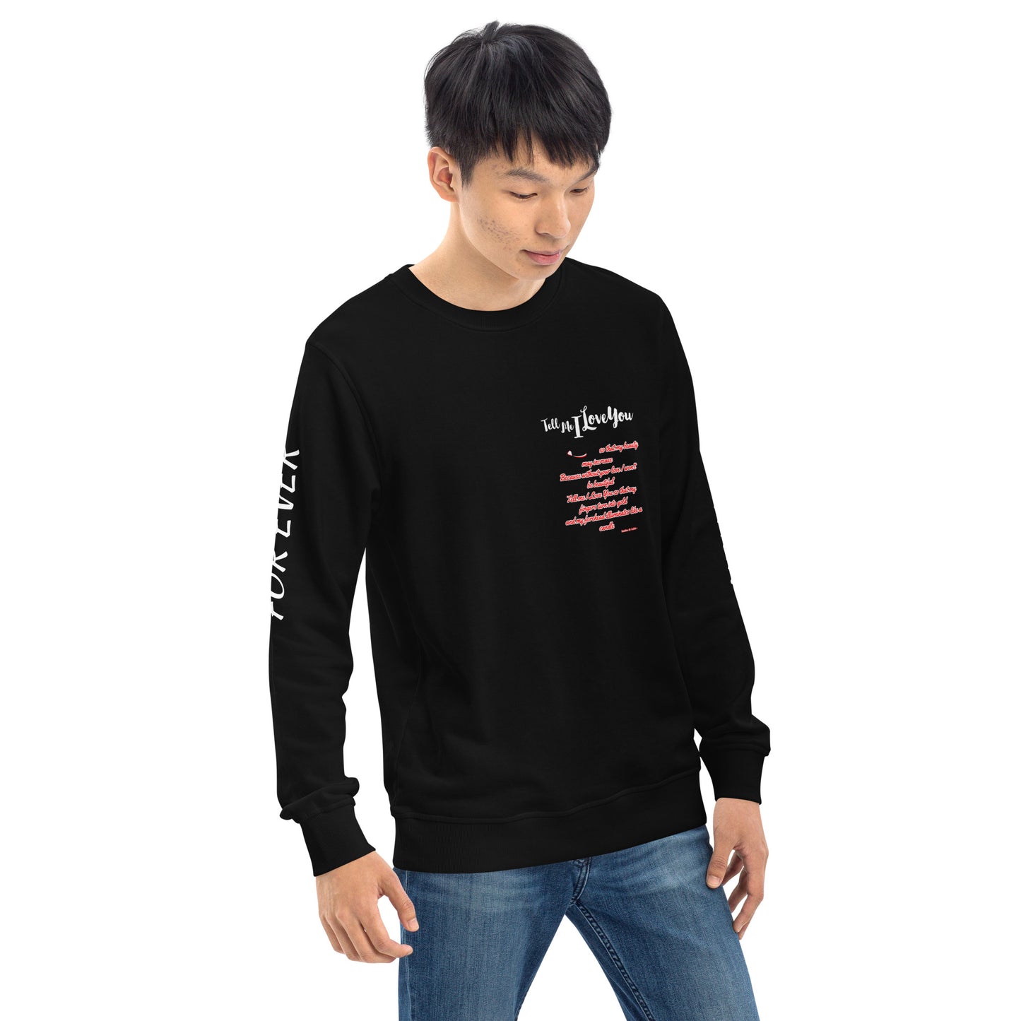 JHL Valentines special English unisex sweater