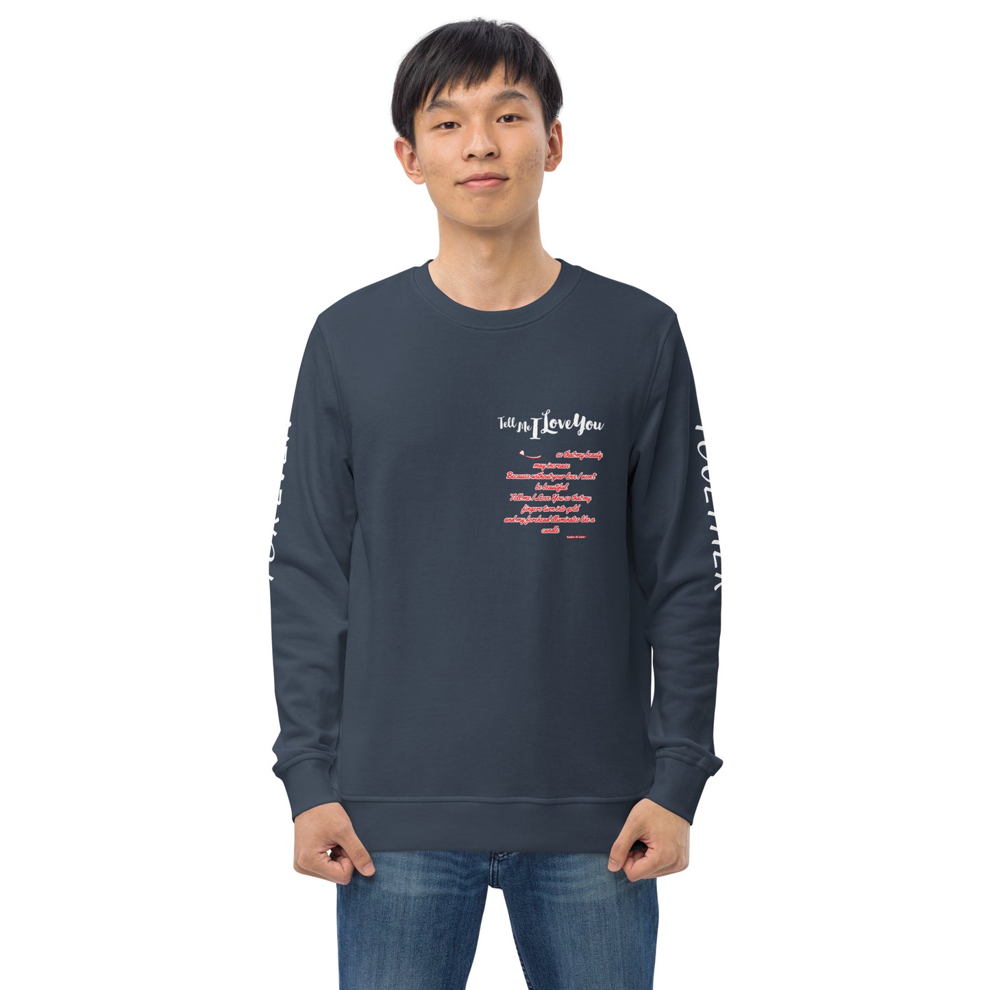 JHL Valentines special English unisex sweater