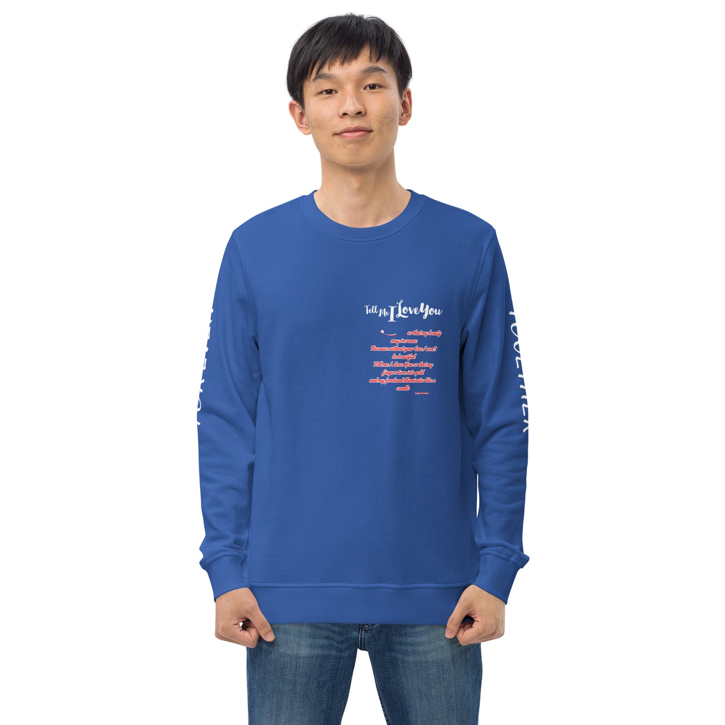 JHL Valentines special English unisex sweater