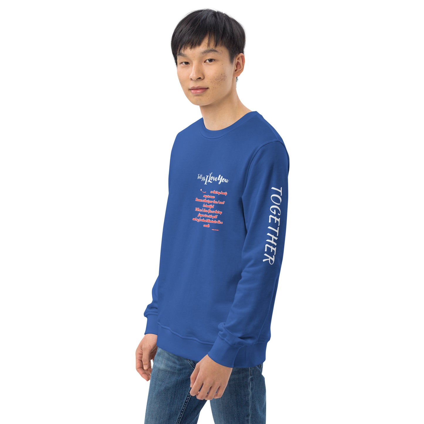 JHL Valentines special English unisex sweater