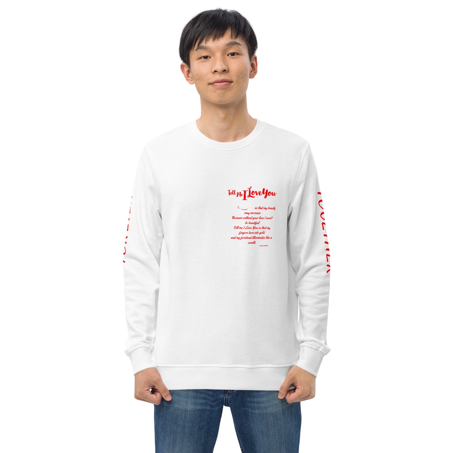 JHL Valentines special English unisex sweater