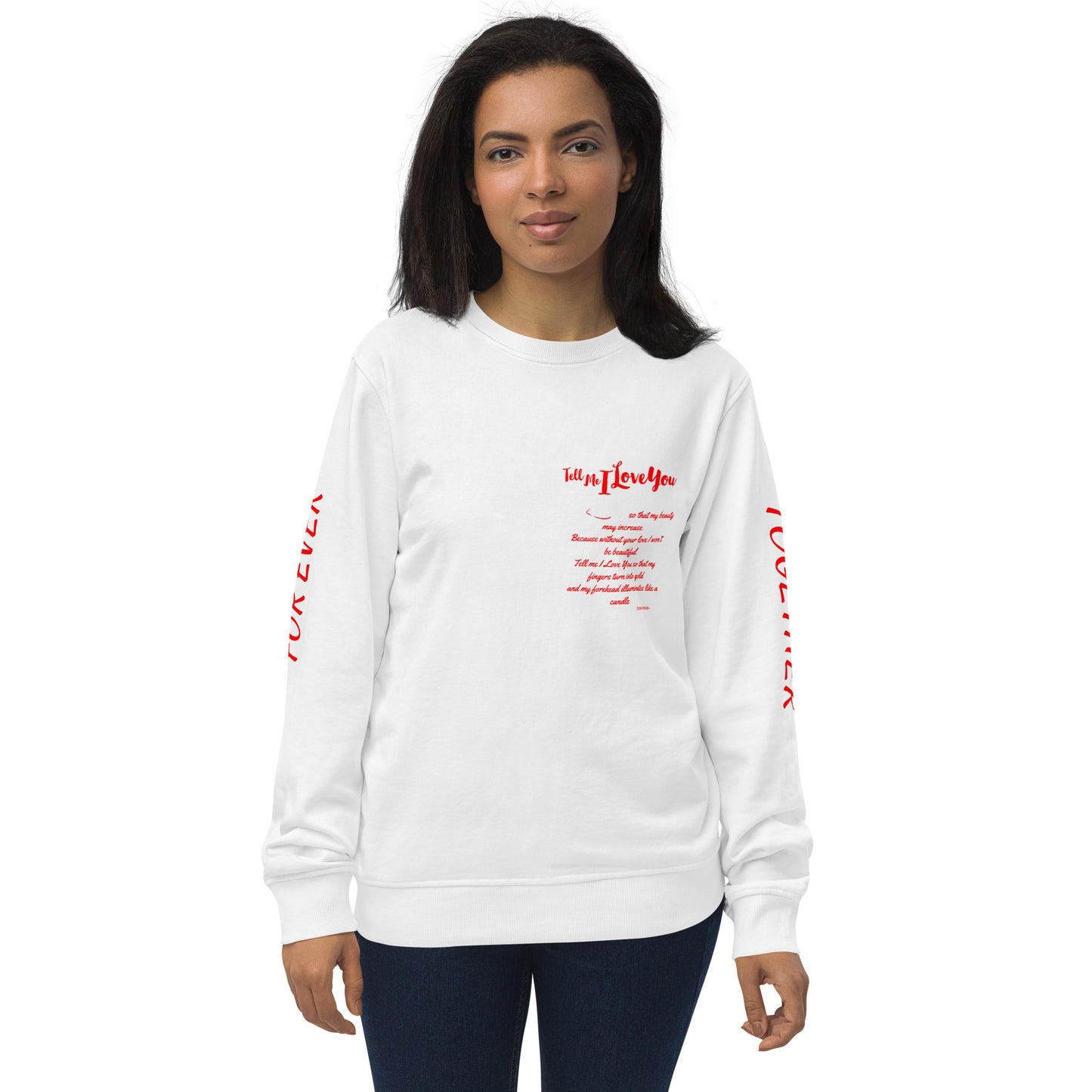 JHL Valentines special English unisex sweater