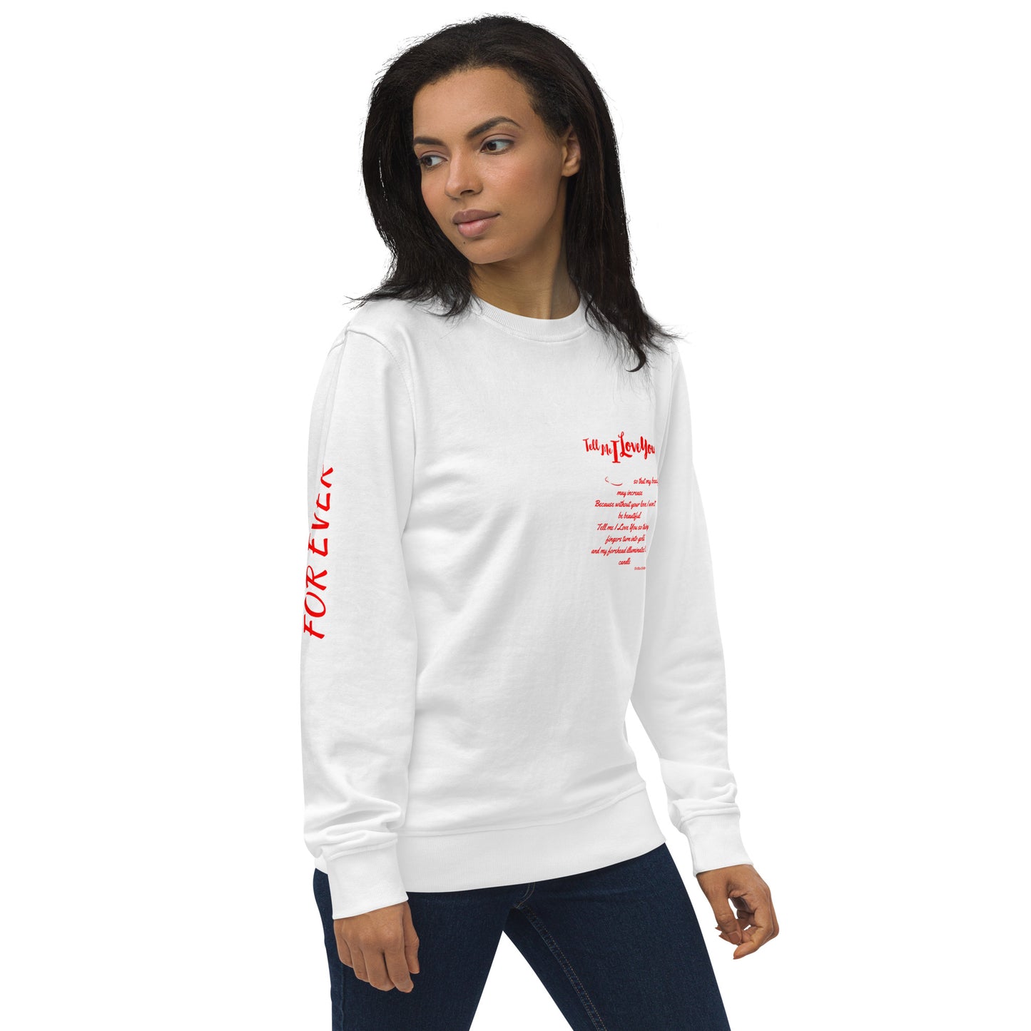 JHL Valentines special English unisex sweater