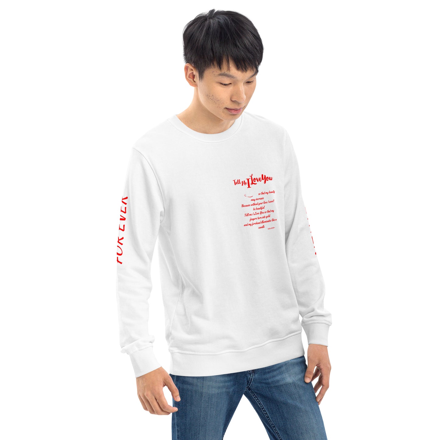 JHL Valentines special English unisex sweater